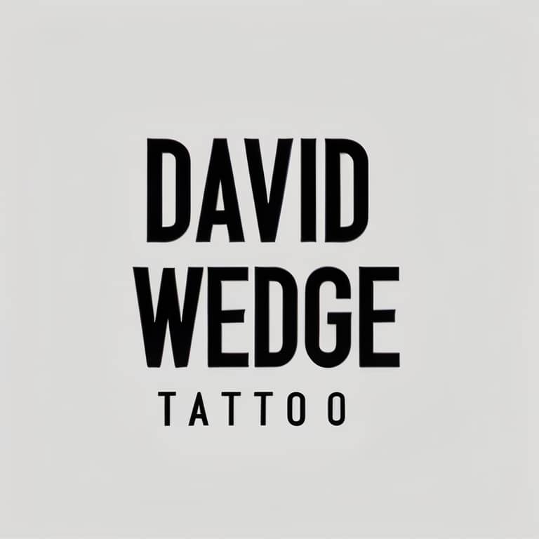 DAVID WEDGE TATTOO